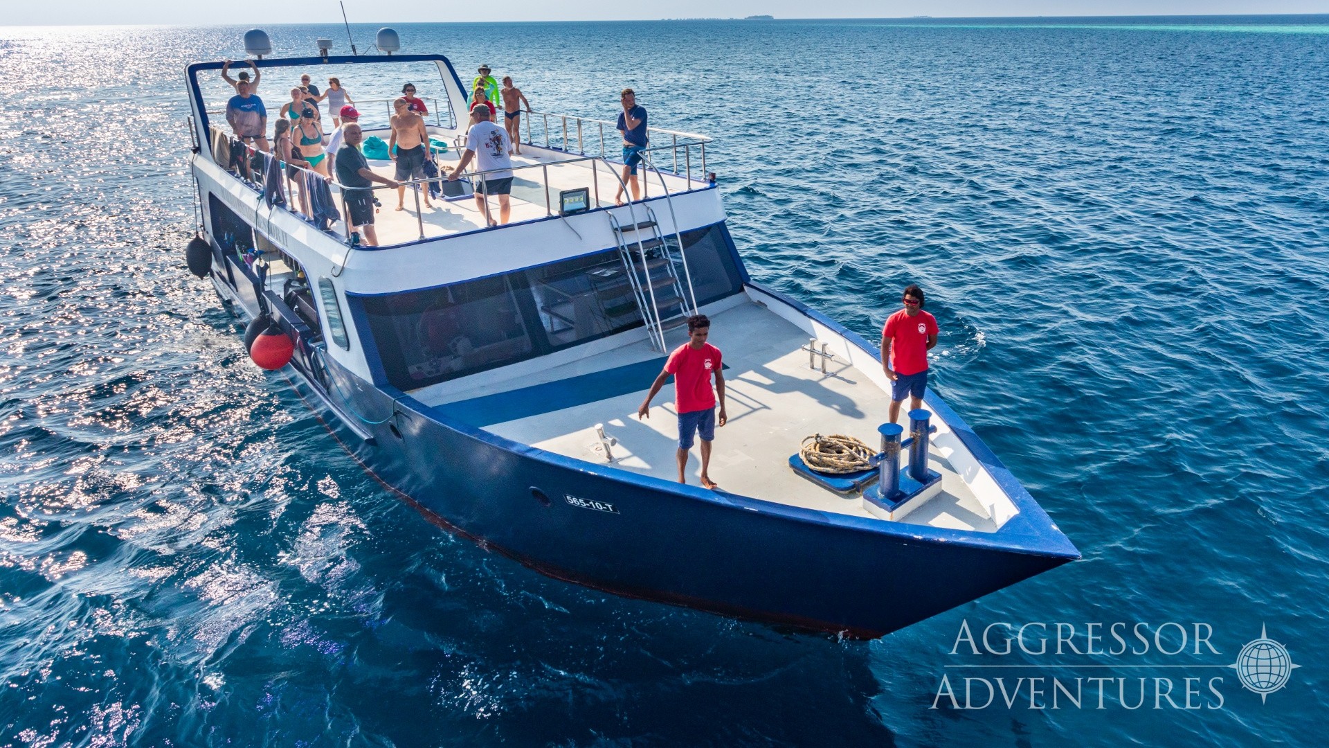 Diving in the Maldives from Maldives Aggressor II